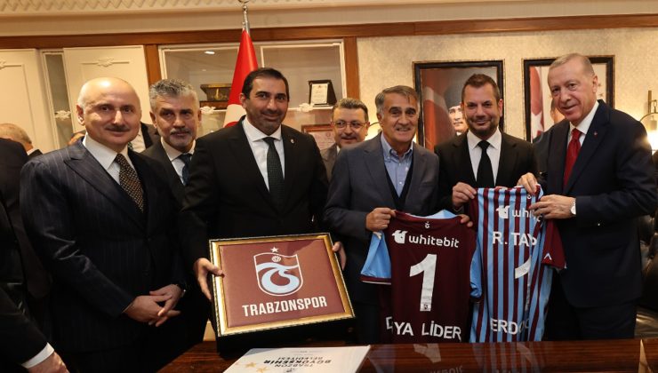 Trabzonspor’dan Cumhurbaşkanı Erdoğan’a teşekkür